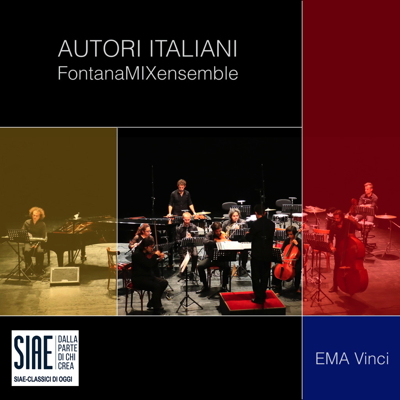 Copertina dell'album del FontanaMIXensemble Autori italiani